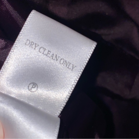 Coldwater Creek Deep Purple Velvet Blazer - Picture 9 of 9